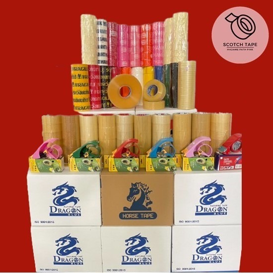 เทปราคาถูก ราคาโรงงาน มาดามพัทพริงค์ - จำหน่ายเทปกาวแปะกล่องพัสดุ ราคาส่ง